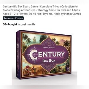 Century Big Box Board Game